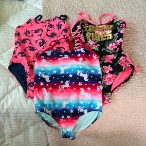 3 little girls swimsuits